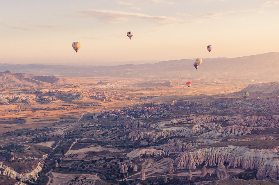 Cappadocië luchtballonnen