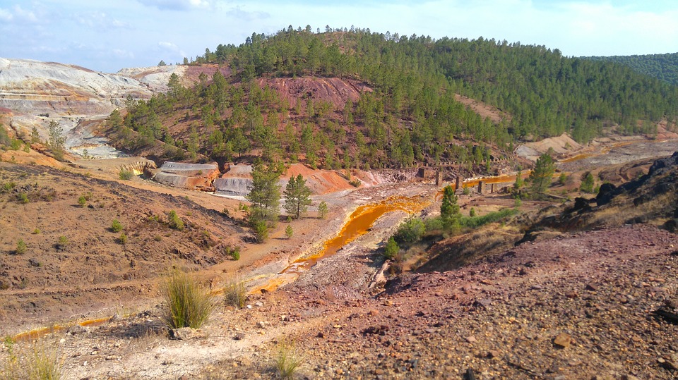 mijnen van Riotinto in Andalusië