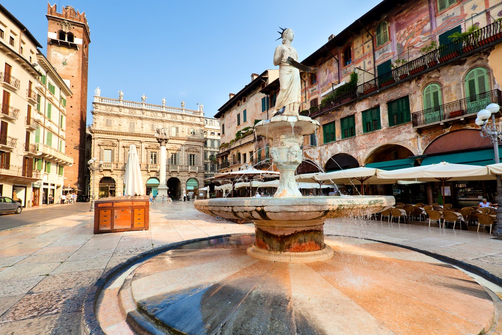 Piazza delle Erbe Verona